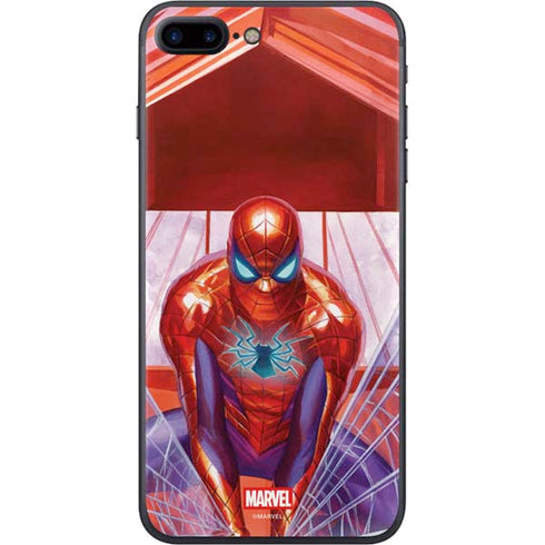 Marvel Spiderman Web Slinger iPhone 8 Plus Skin